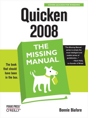 cover image of Quicken 2008